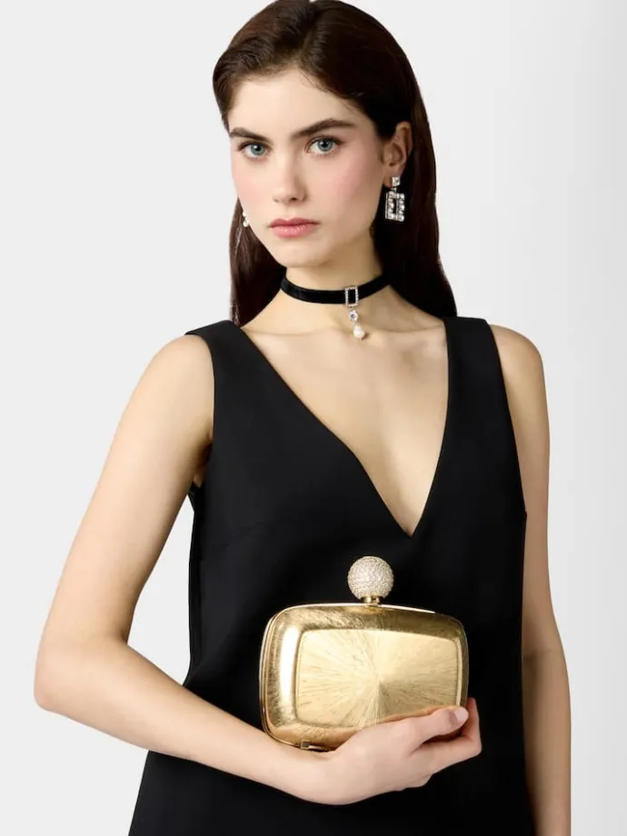 Roger Vivier Boite de Nuit Clutch in metal Hot
