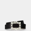 Roger Vivier Broche Vivier Belt in satin Clearance
