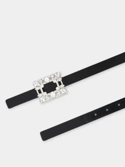 Roger Vivier Broche Vivier Belt in satin New