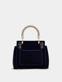 Roger Vivier Cabas Jewel Efflorescence Mini Bag in velvet Outlet