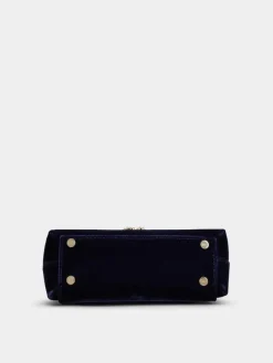 Roger Vivier Cabas Jewel Efflorescence Mini Bag in velvet Outlet