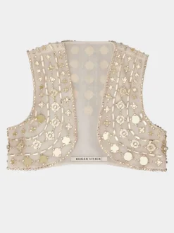 Roger Vivier Disco Vest in silk Outlet