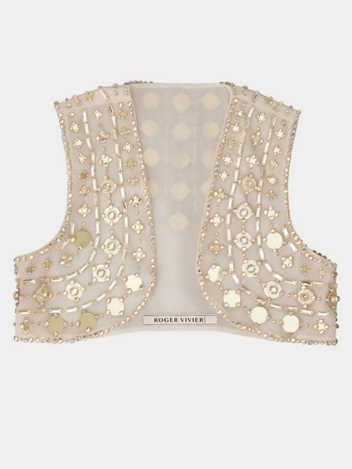 Roger Vivier Disco Vest in silk Outlet