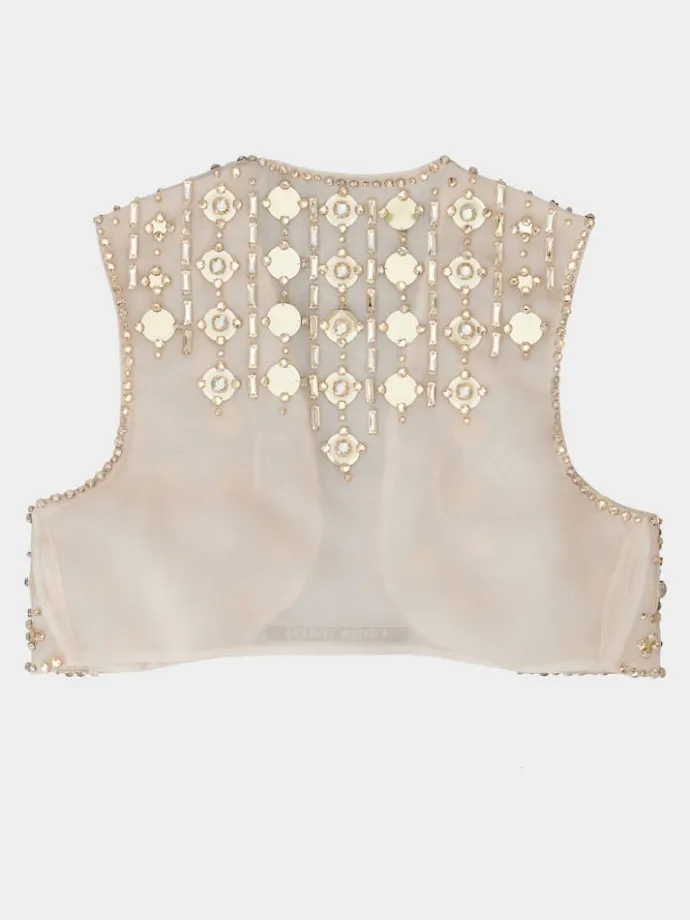 Roger Vivier Disco Vest in silk Outlet