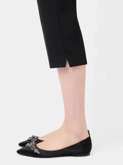 Roger Vivier Efflorescence Ballerinas in satin Outlet