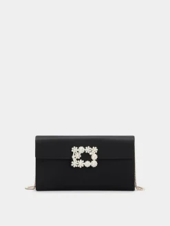 Roger Vivier Efflorescence Clutch in satin Best