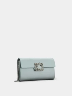 Roger Vivier Efflorescence Clutch in satin Outlet