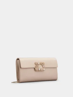 Roger Vivier Efflorescence Clutch in satin Sale