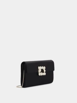 Roger Vivier Efflorescence Clutch in satin Best