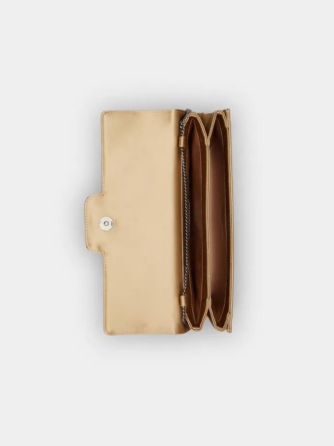 Roger Vivier Efflorescence Clutch in satin New