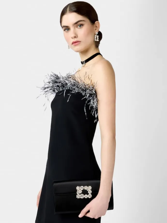 Roger Vivier Efflorescence Clutch in satin Best