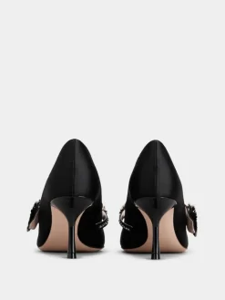 Roger Vivier Efflorescence Mary Jane Pumps in satin Best