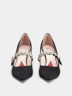 Roger Vivier Efflorescence Mary Jane Pumps in satin Best