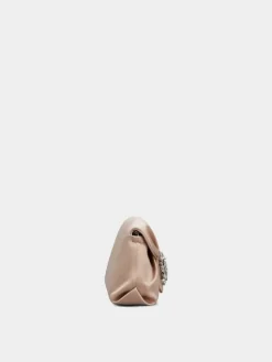 Roger Vivier Efflorescence Micro Clutch in satin Clearance