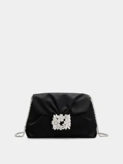 Roger Vivier Efflorescence Mini Clutch in satin Online