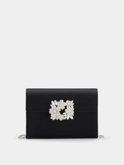 Roger Vivier Efflorescence Mini Clutch in satin Best