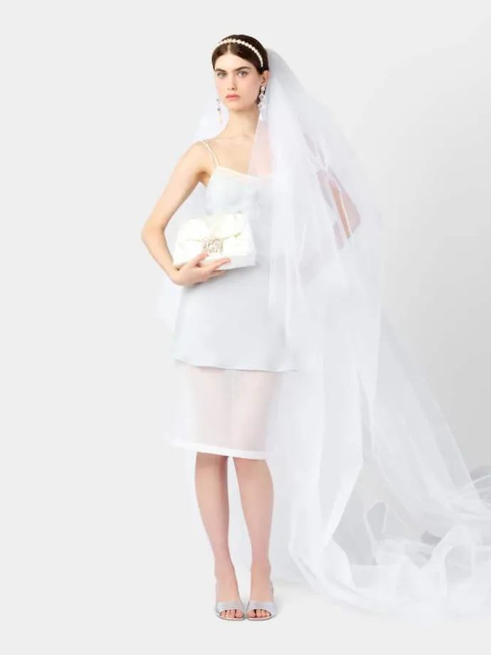 Roger Vivier Efflorescence Mini Clutch in satin Online