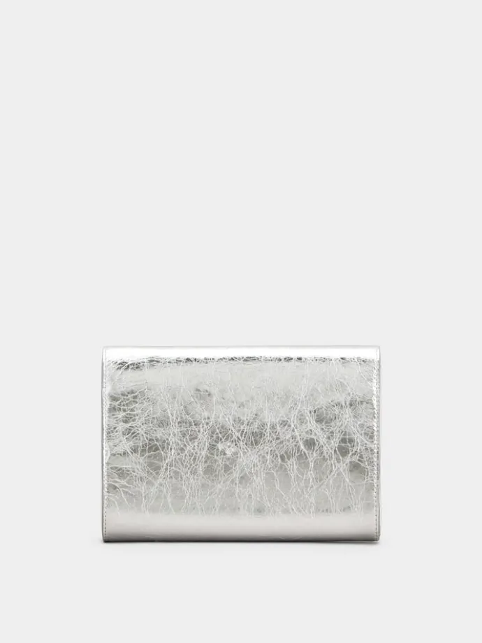 Roger Vivier Efflorescence Mini Clutch in leather Online