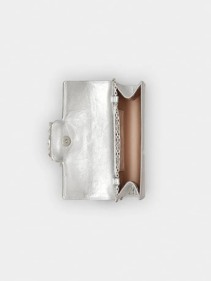 Roger Vivier Efflorescence Mini Clutch in leather Online