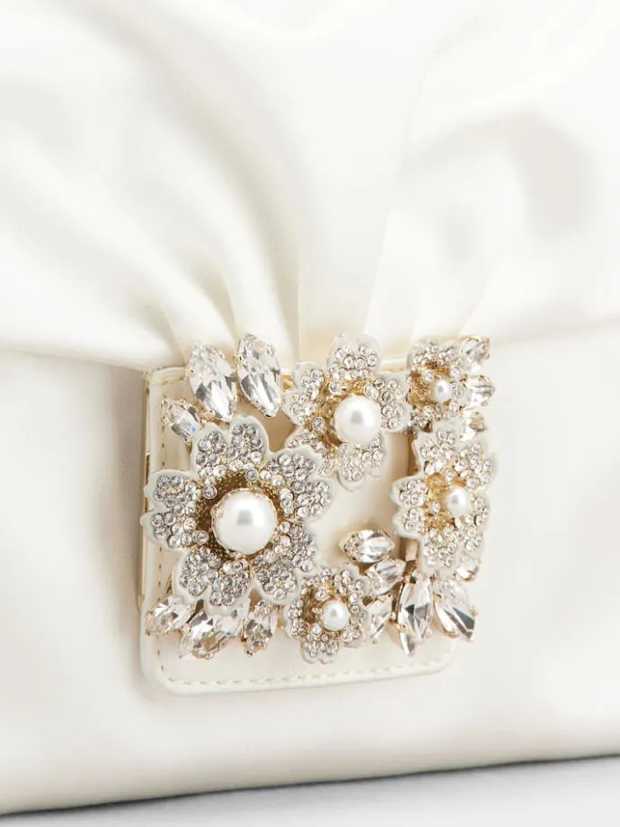 Roger Vivier Efflorescence Mini Clutch in satin Online