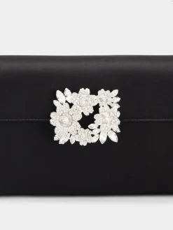 Roger Vivier Efflorescence Mini Clutch in satin Best