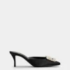 Roger Vivier Efflorescence Mules in satin Sale
