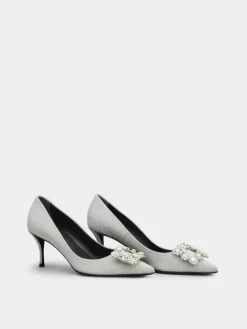 Roger Vivier Efflorescence Pumps in glitter Discount