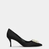 Roger Vivier Efflorescence Pumps in satin Hot
