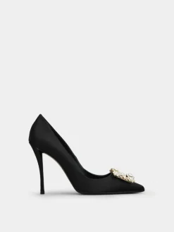 Roger Vivier Efflorescence Pumps in satin Sale