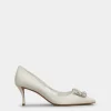 Roger Vivier Efflorescence Pumps in satin Best