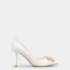 Roger Vivier Efflorescence Pumps in satin Best
