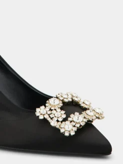 Roger Vivier Efflorescence Pumps in satin Hot
