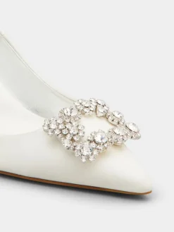 Roger Vivier Efflorescence Pumps in satin Best