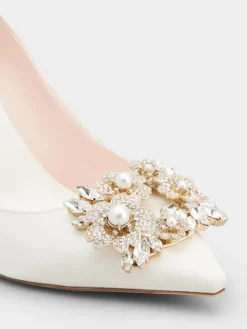 Roger Vivier Efflorescence Pumps in satin Best