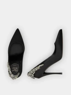 Roger Vivier Efflorescence Pumps in satin Best