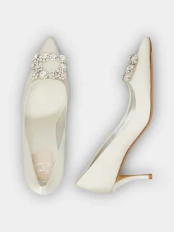 Roger Vivier Efflorescence Pumps in satin Best