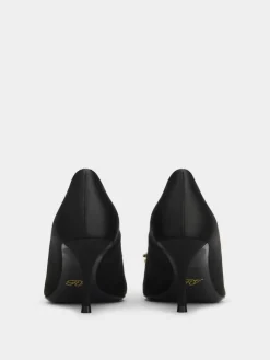Roger Vivier Efflorescence Pumps in satin Hot