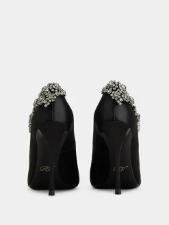 Roger Vivier Efflorescence Pumps in satin Best