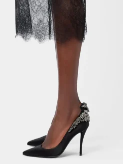 Roger Vivier Efflorescence Pumps in satin Best