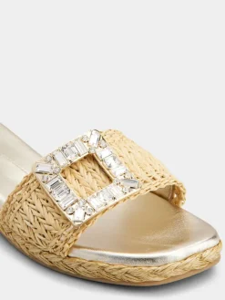 Roger Vivier Espadrilles Mules in raffia Sale