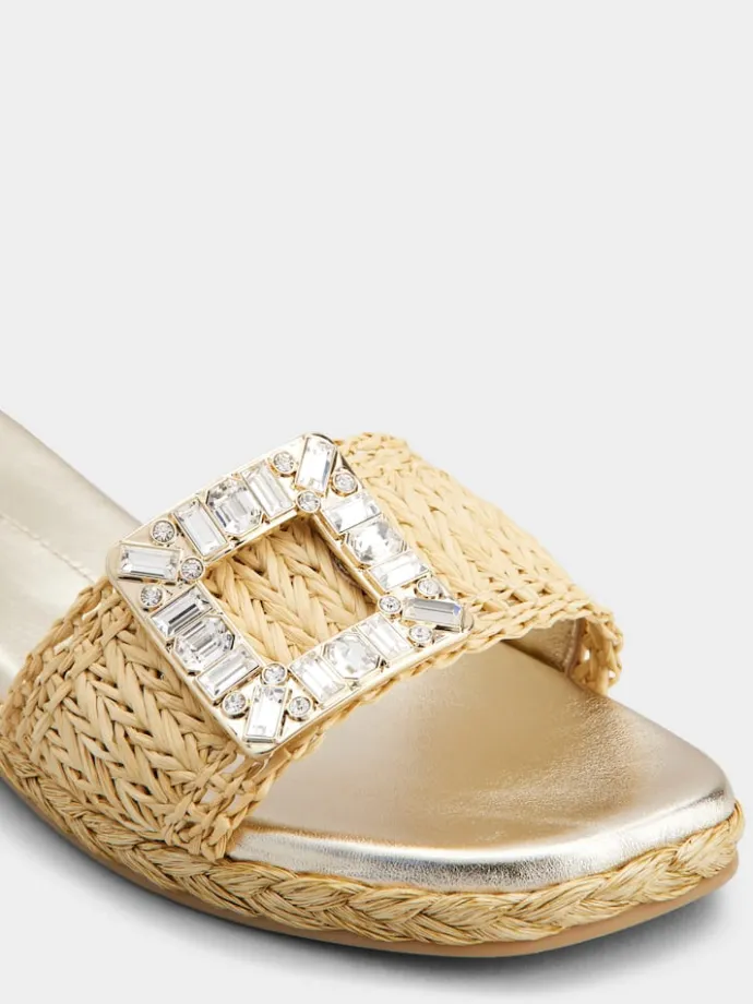 Roger Vivier Espadrilles Mules in raffia Sale