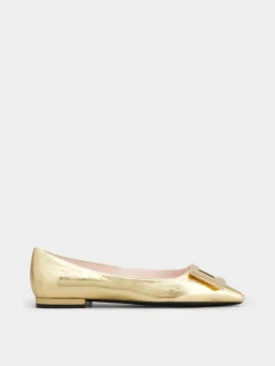 Roger Vivier Gommettine Ballerinas in leather Online