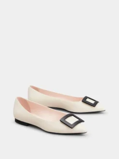 Roger Vivier Gommettine Ballerinas in leather Clearance