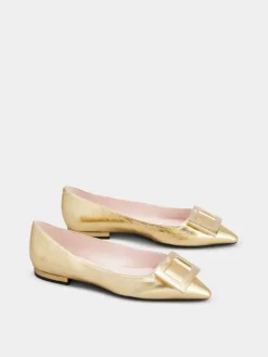 Roger Vivier Gommettine Ballerinas in leather Online