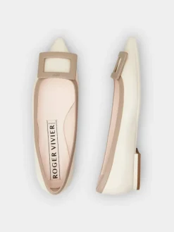 Roger Vivier Gommettine Ballerinas in leather Outlet