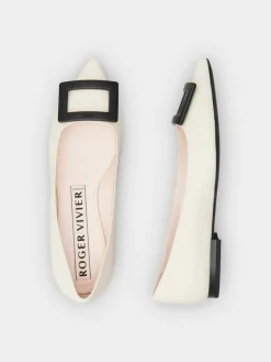 Roger Vivier Gommettine Ballerinas in leather Clearance