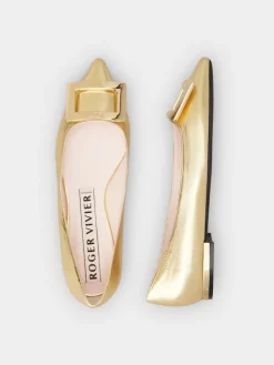Roger Vivier Gommettine Ballerinas in leather Online