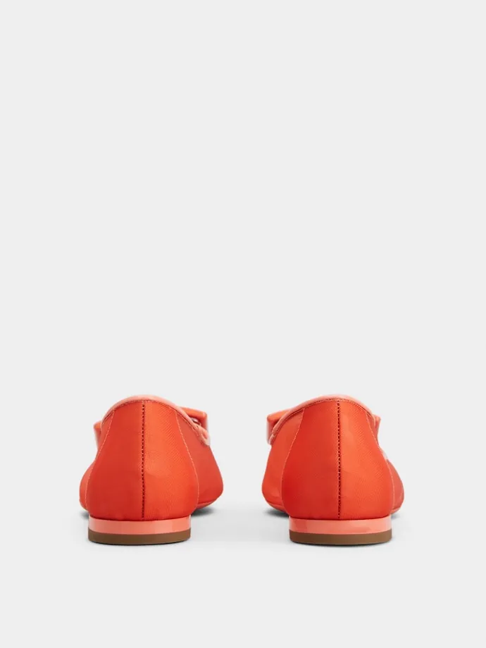 Roger Vivier Gommettine Ballerinas in mesh fabric Hot