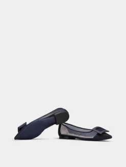 Roger Vivier Gommettine Ballerinas in mesh fabric Fashion