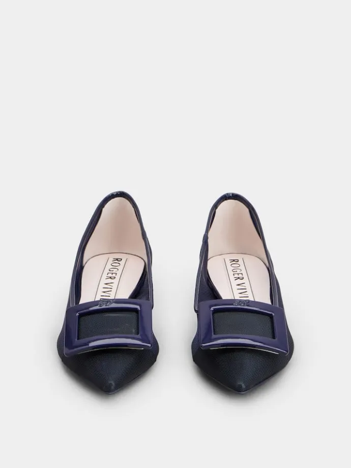 Roger Vivier Gommettine Ballerinas in mesh fabric Fashion